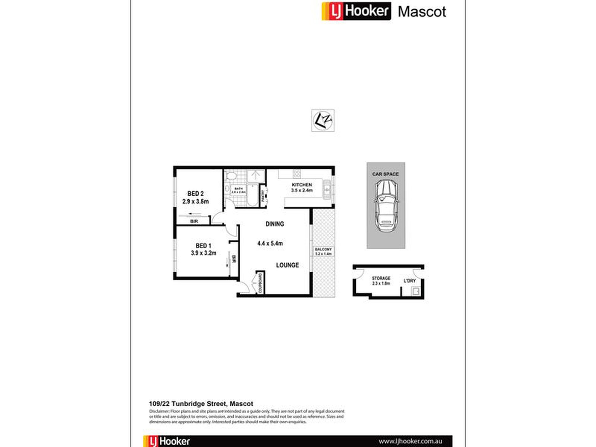 109 / 22 Tunbridge Street, Mascot