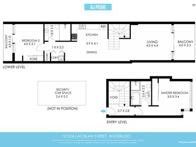 1215 / 6 Lachlan Street, Waterloo
