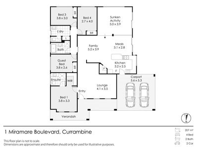 1 Miramare Boulevard, Currambine
