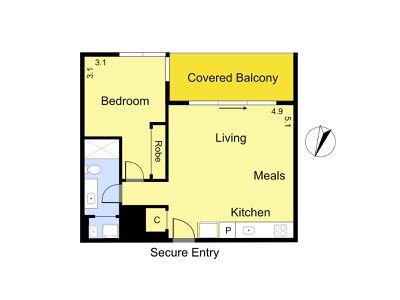 2D / 8 Waterside Place, Docklands