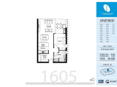 1605 / 1 Australia Avenue, Sydney Olympic Park