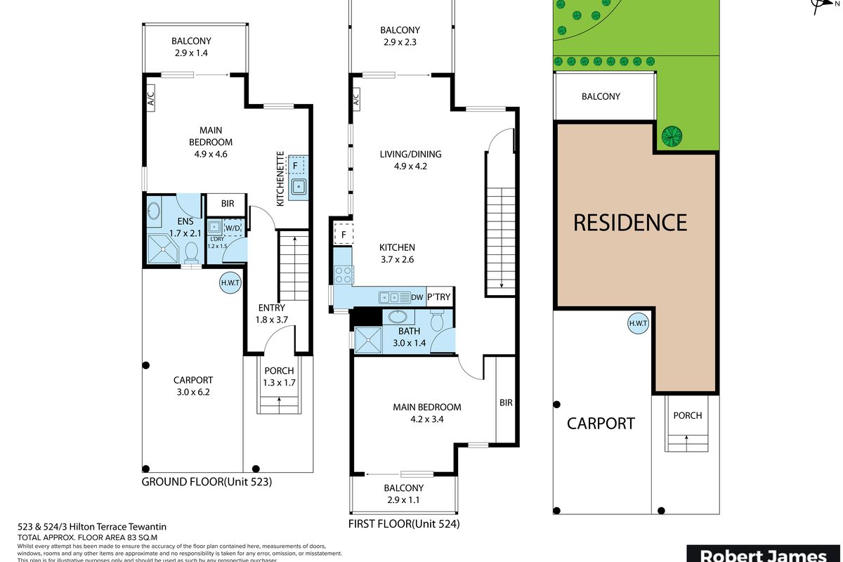 523 & 524 / 3 Hilton Tce, Tewantin