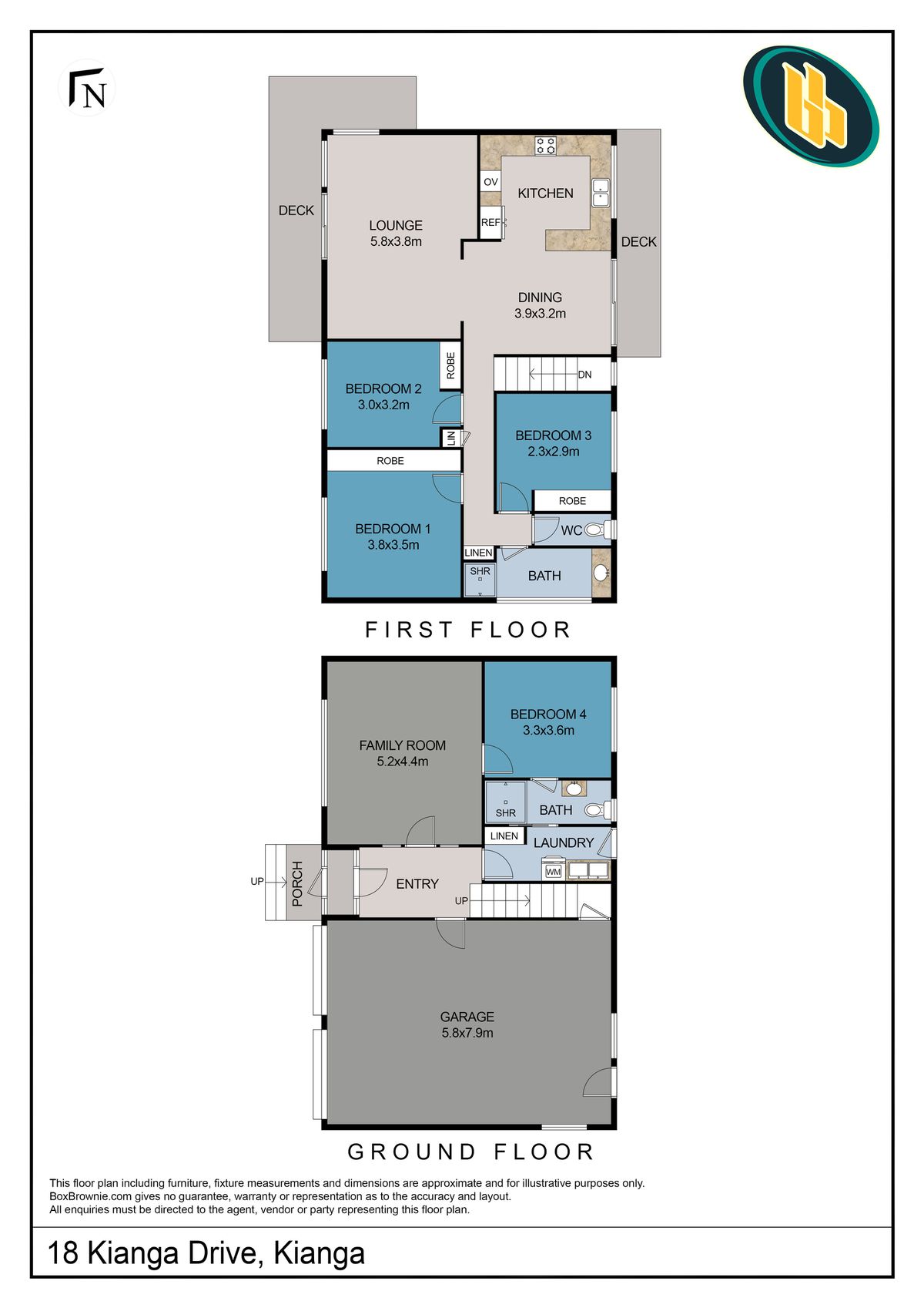 18 Lakeside Drive, Kianga