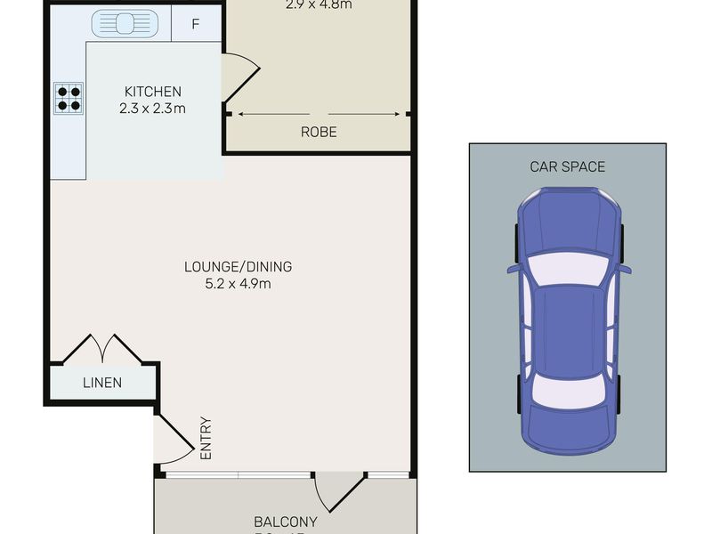 18c / 18 Lucy Court, Ashfield Floor Plan