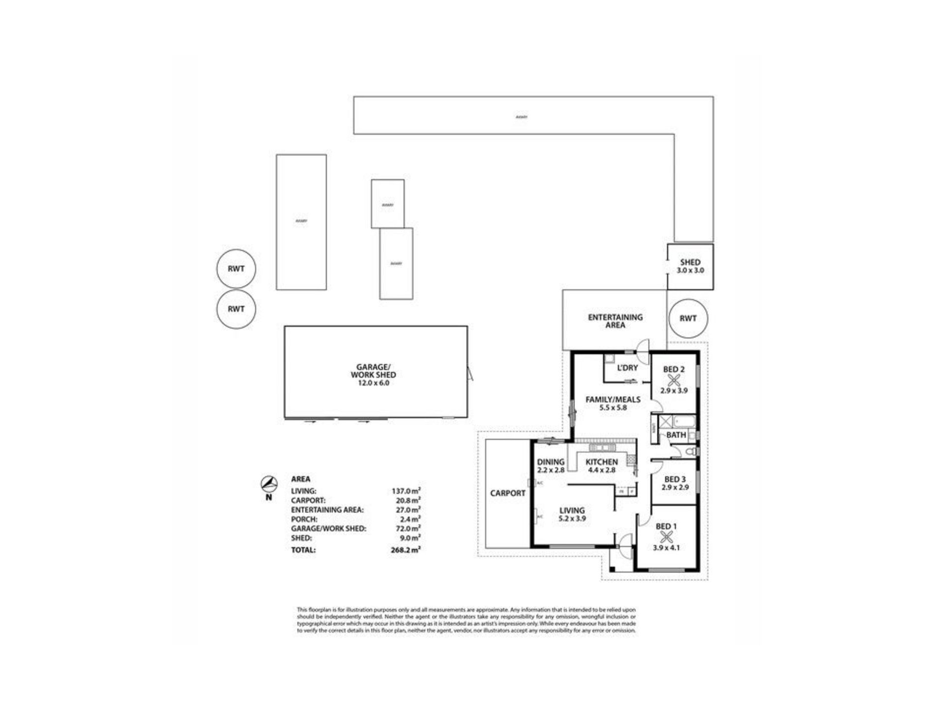 189 Dabinett Road, Cowirra Floor Plan
