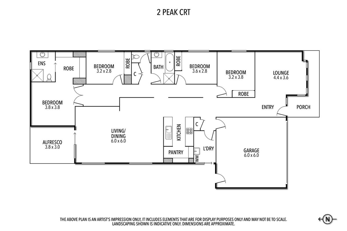2 Peak Court, Mansfield