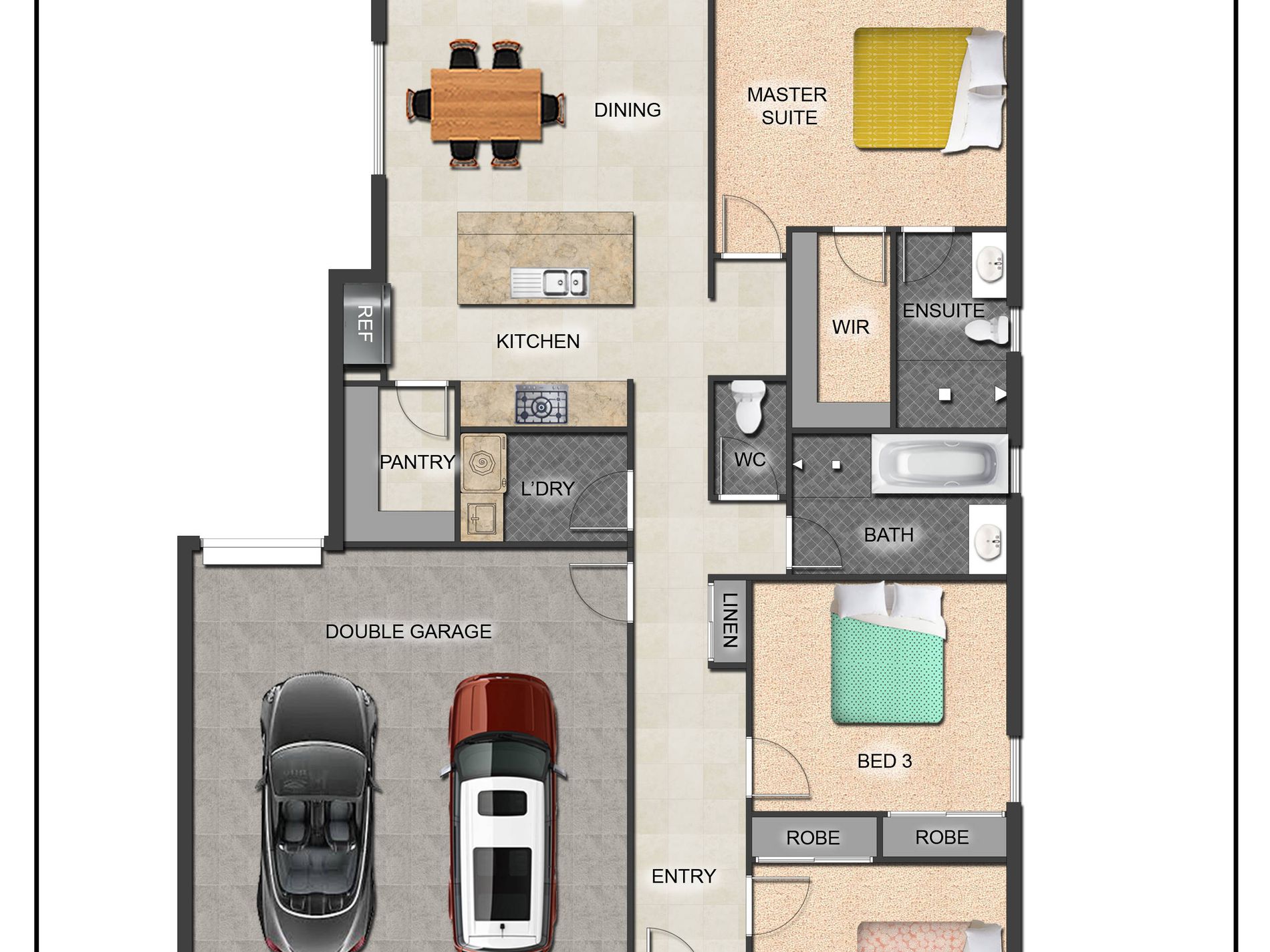 47 Great Keppel Crescent, Mountain Creek Floor Plan