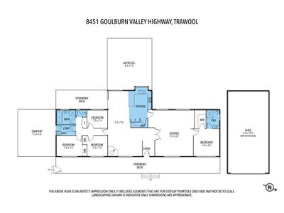 8451 Goulburn Valley Highway, Trawool