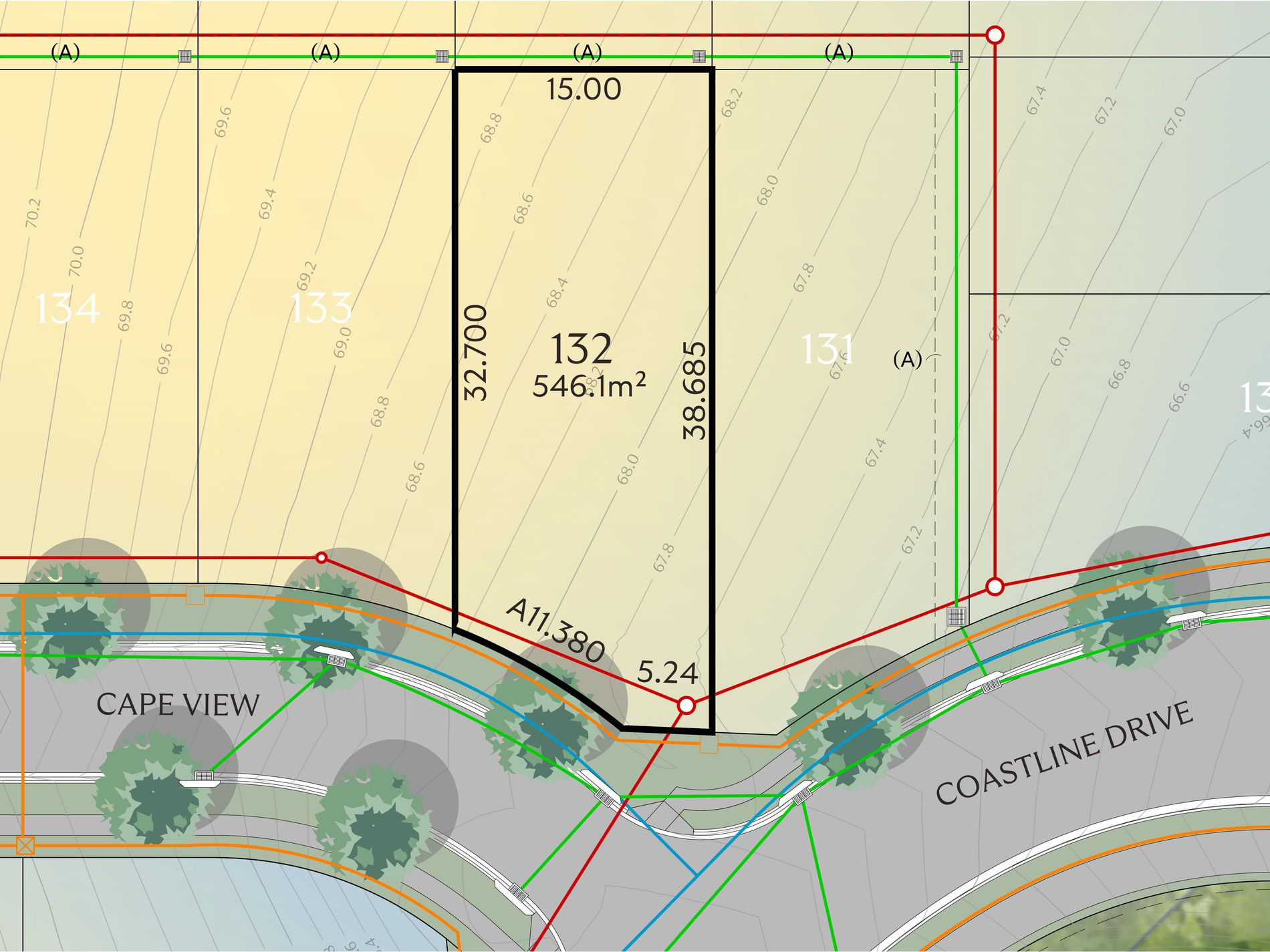 Lot 132, Cape View, Pinny Beach