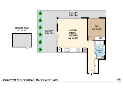 One Bedroom / 82 Waterloo Road, Macquarie Park