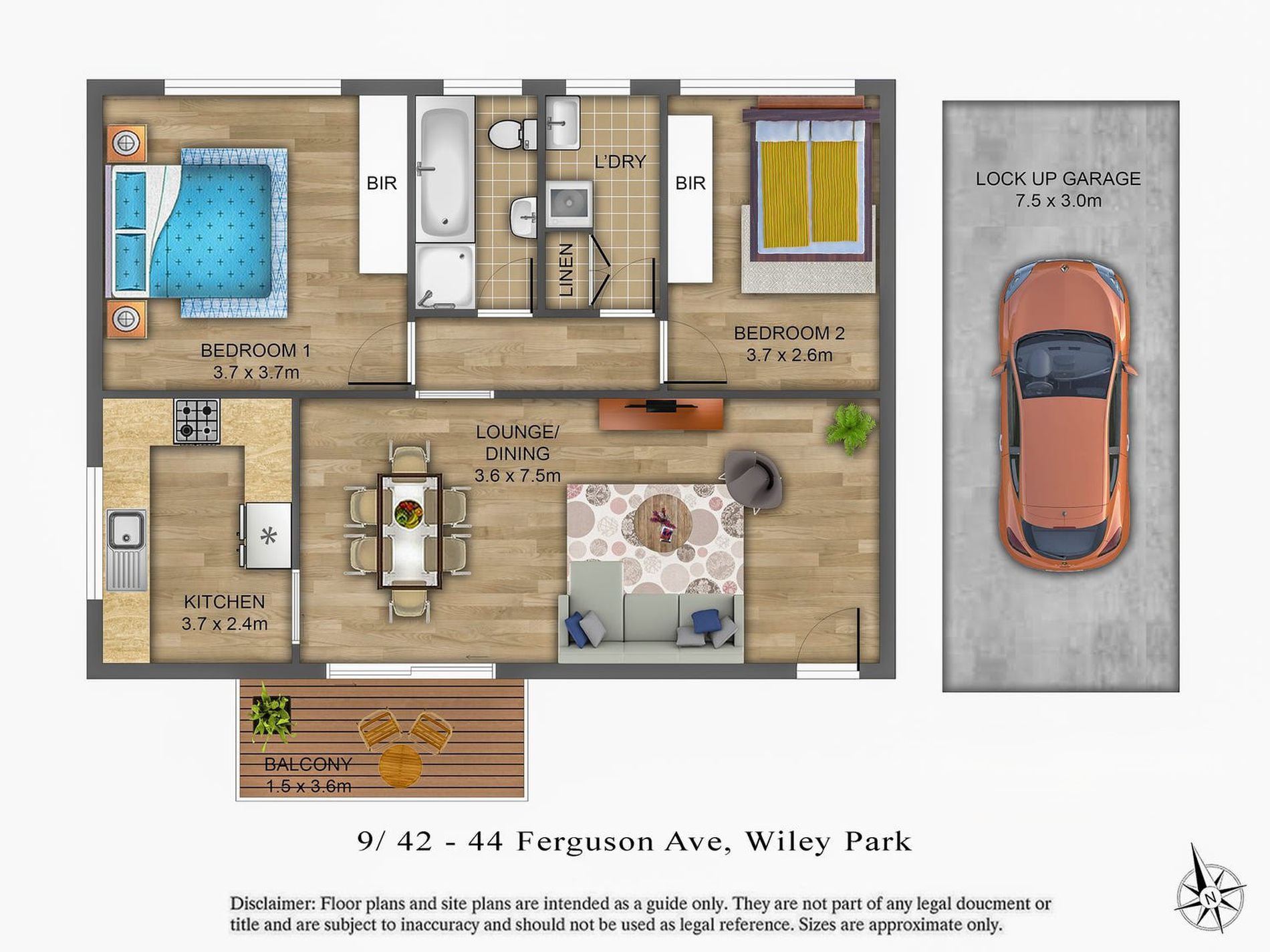 9 / 42-44 Ferguson Avenue, Wiley Park