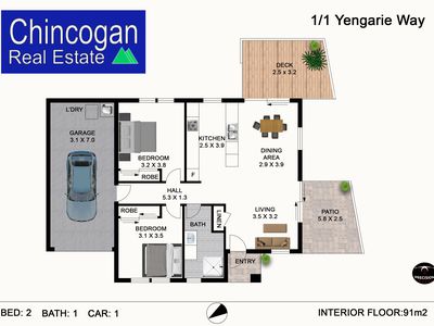 2 / 1A Yengarie Way, Ocean Shores