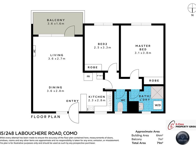 15 / 248 Labouchere Road, Como