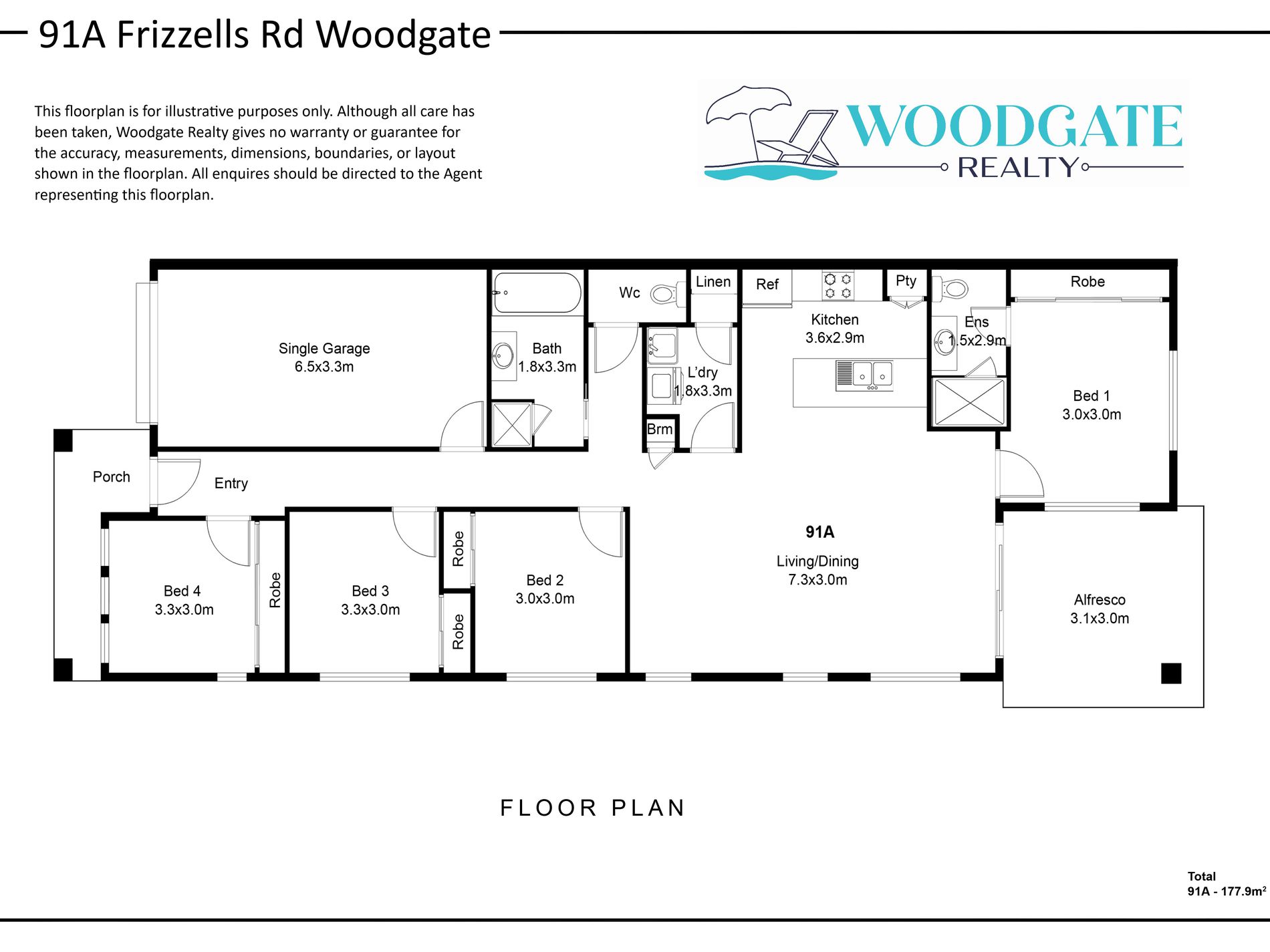 91A Frizzells Rd , Woodgate