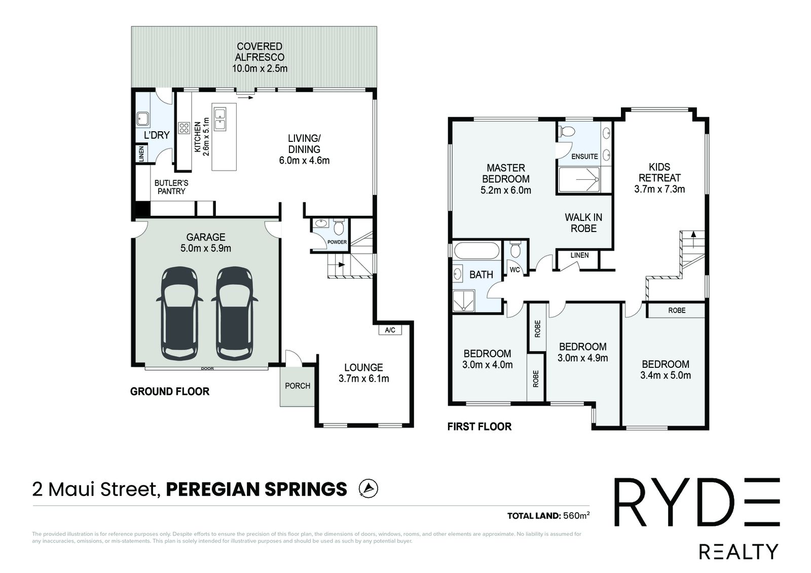 Floorplan, 2 Maui Street, Peregian Beach