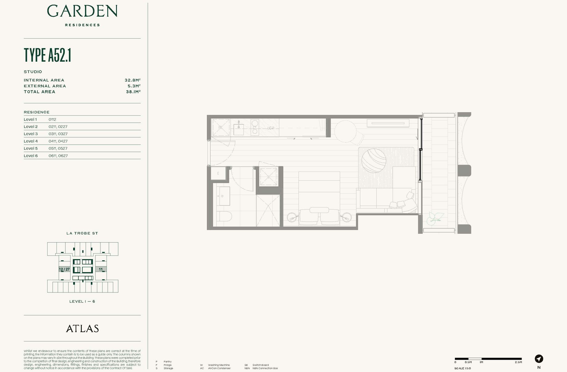Studio / 383 La Trobe Street, Melbourne
