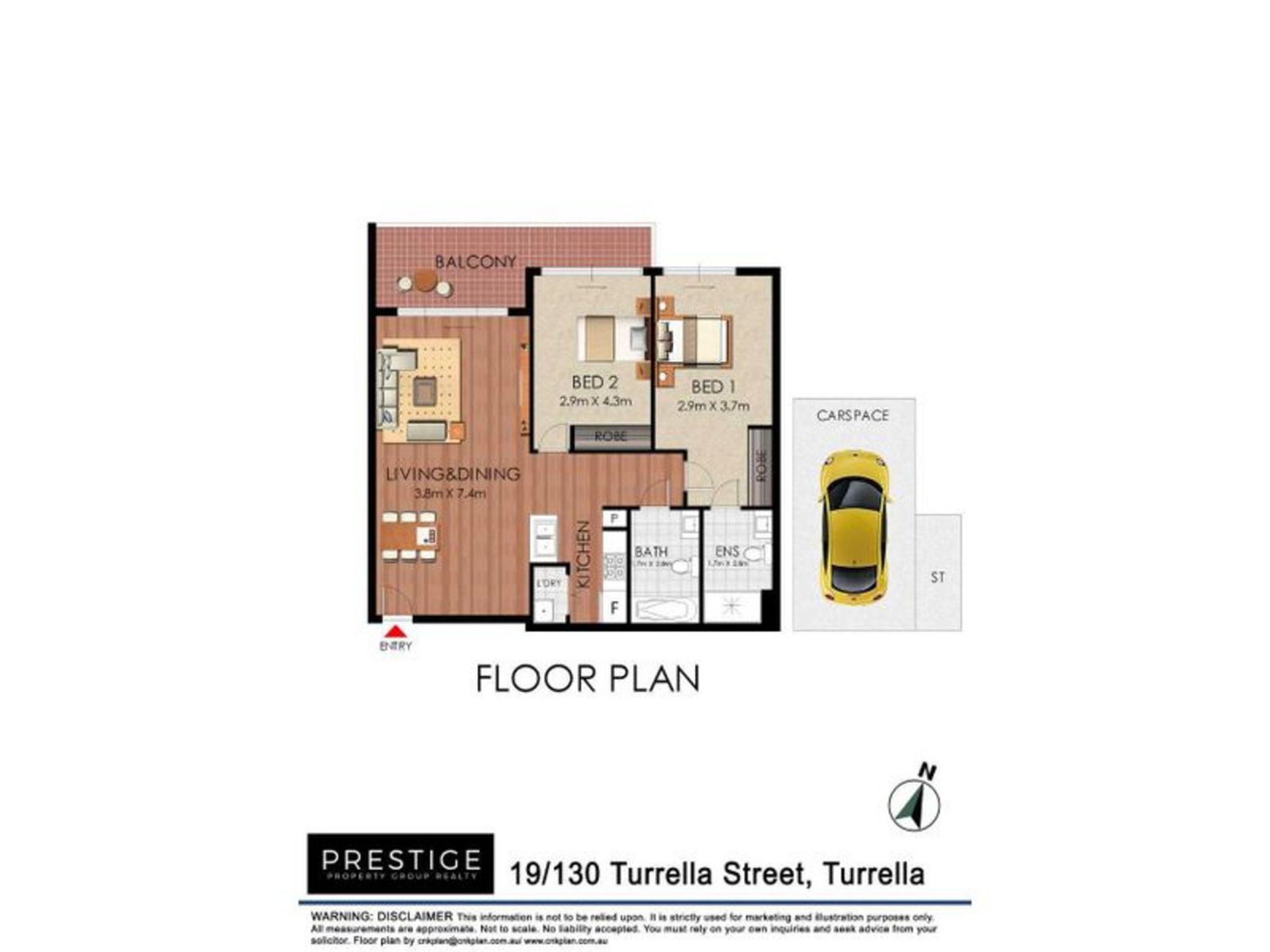 19 / 130-132 Turrella Street, Turrella