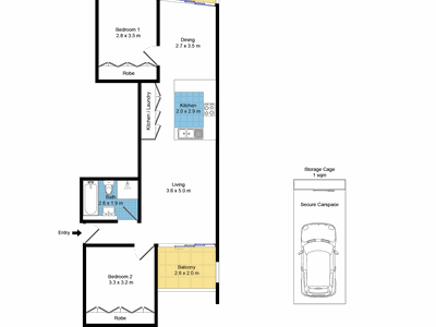 303 / 128 Military Road (entry from 11 Grosvenor Lane), Neutral Bay