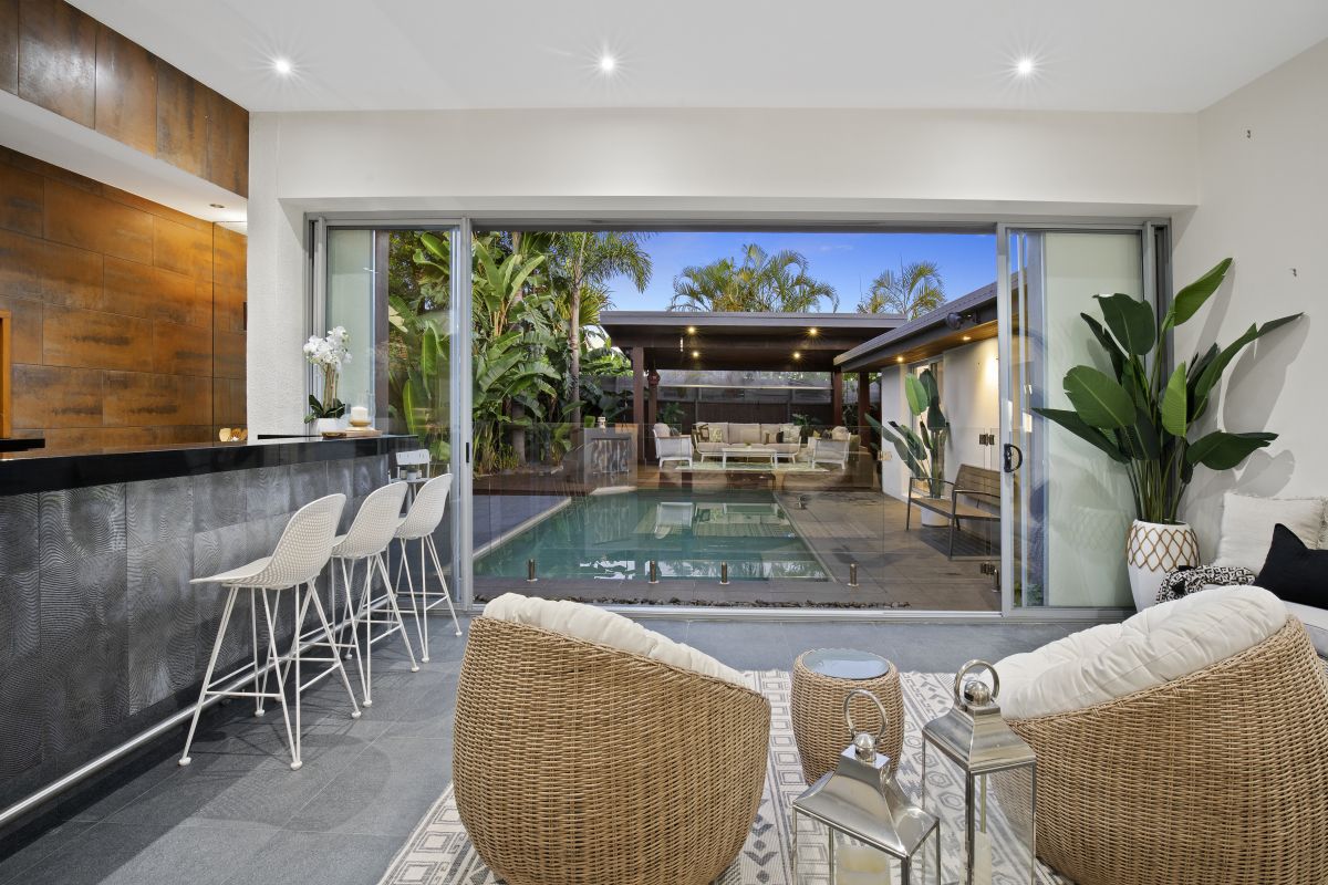 Balinese sanctuary and entertainer's delight in Burleigh Waters 
