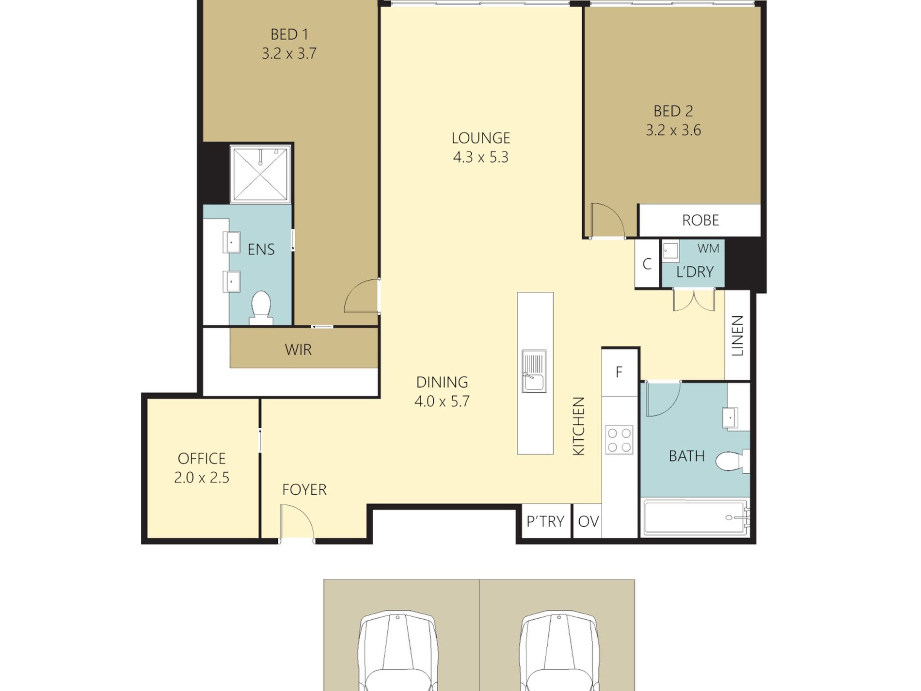 15 / 20 Anchorage Circuit, Twin Waters Floor Plan