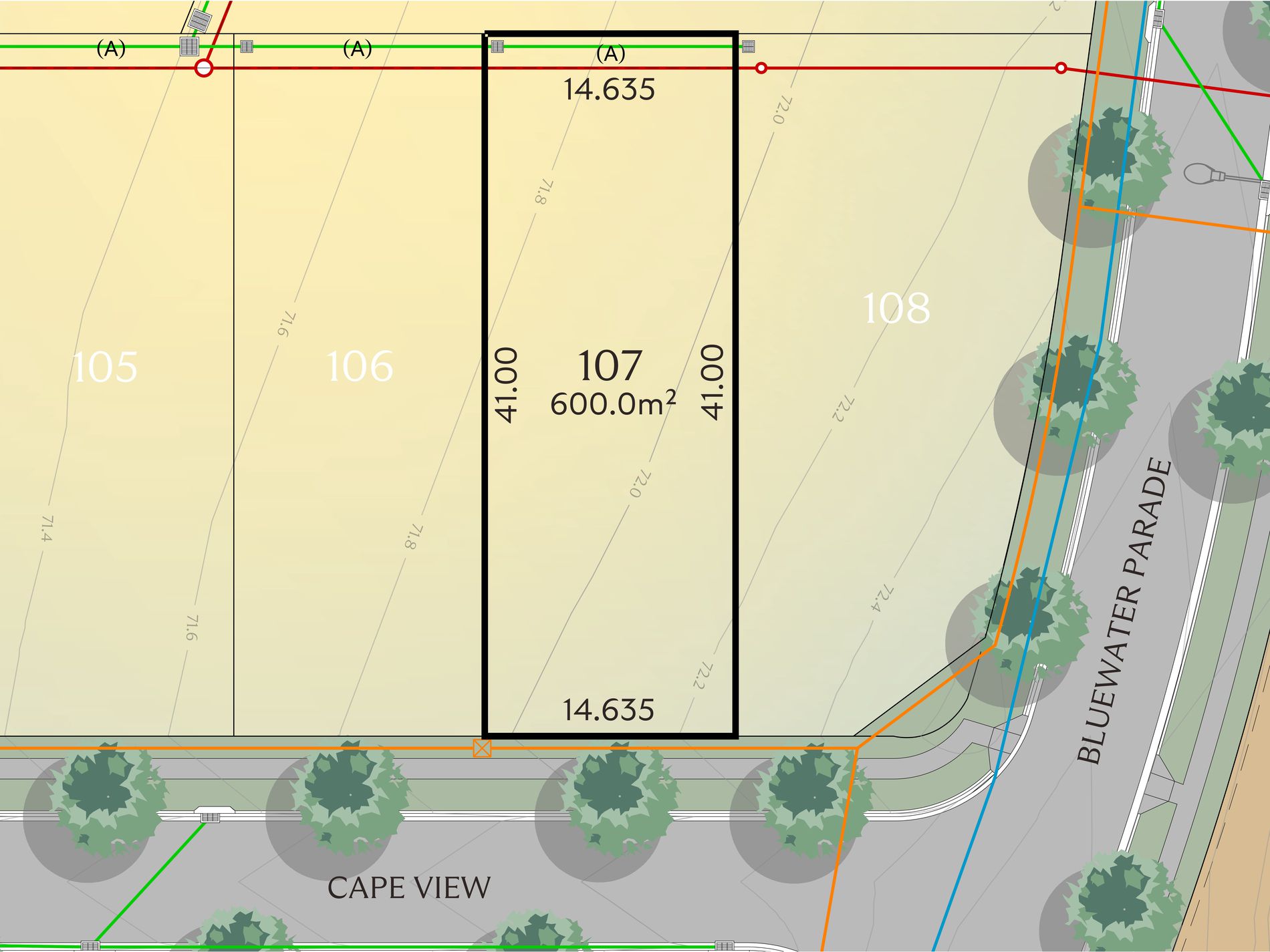 Lot 107, Cape View, Pinny Beach