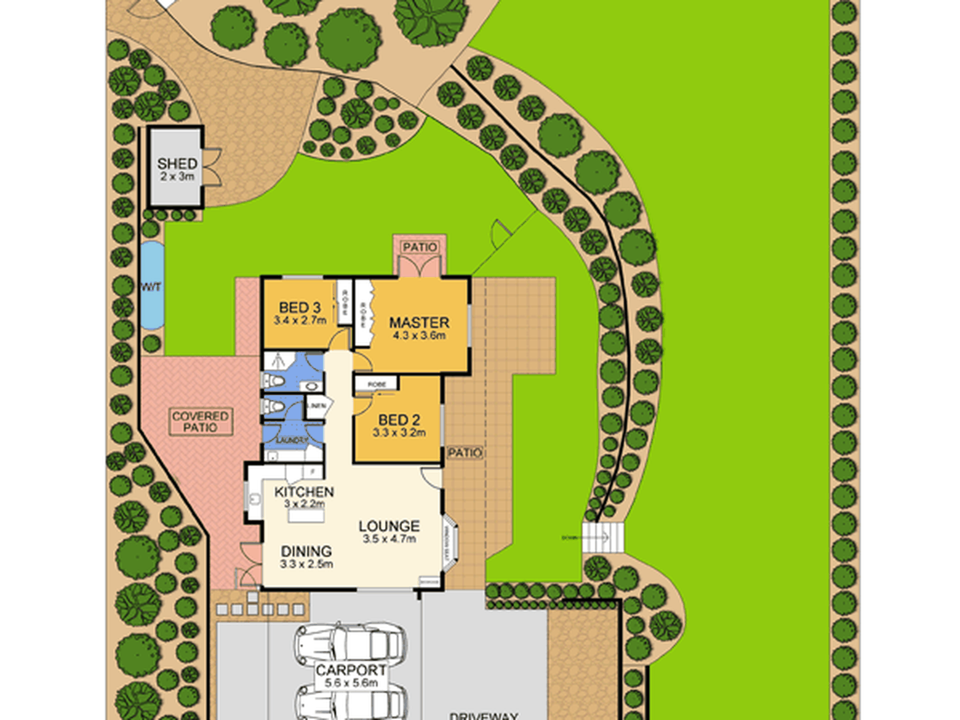 171 Panorama Drive, Rosemount Floor Plan