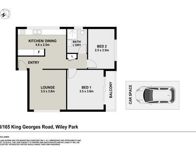 3 / 165 King Georges Road, Wiley Park