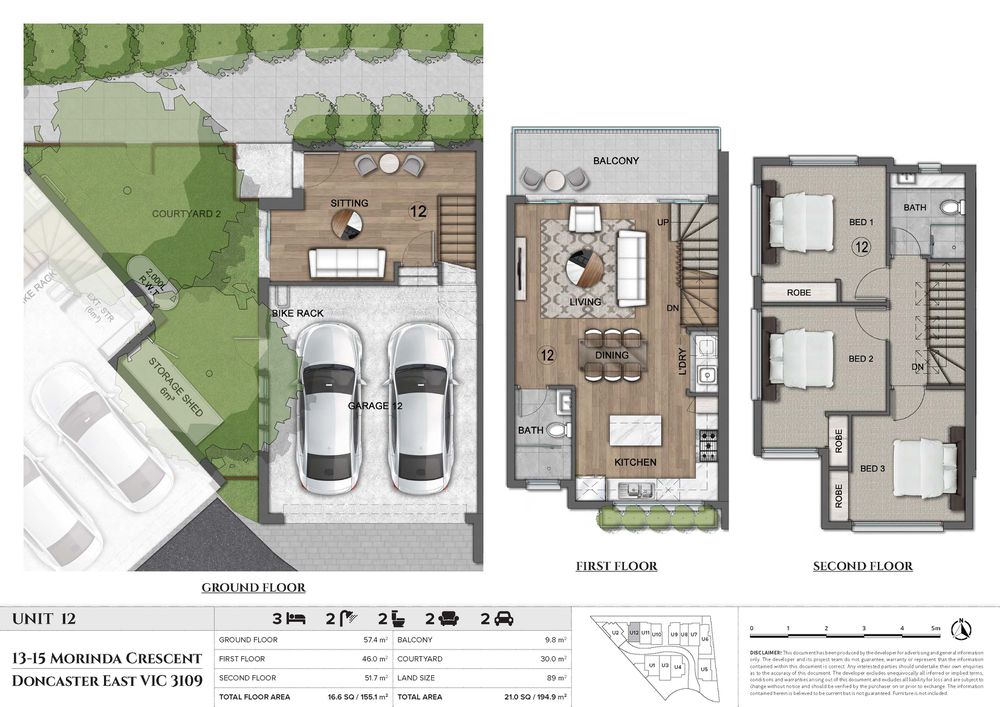 1-12 / 13-15 Morinda Crescent, Doncaster East
