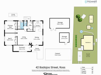 42 Badajos Street, Ross