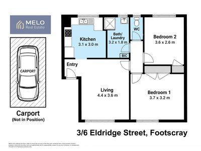 3 / 6 Eldridge Street, Footscray
