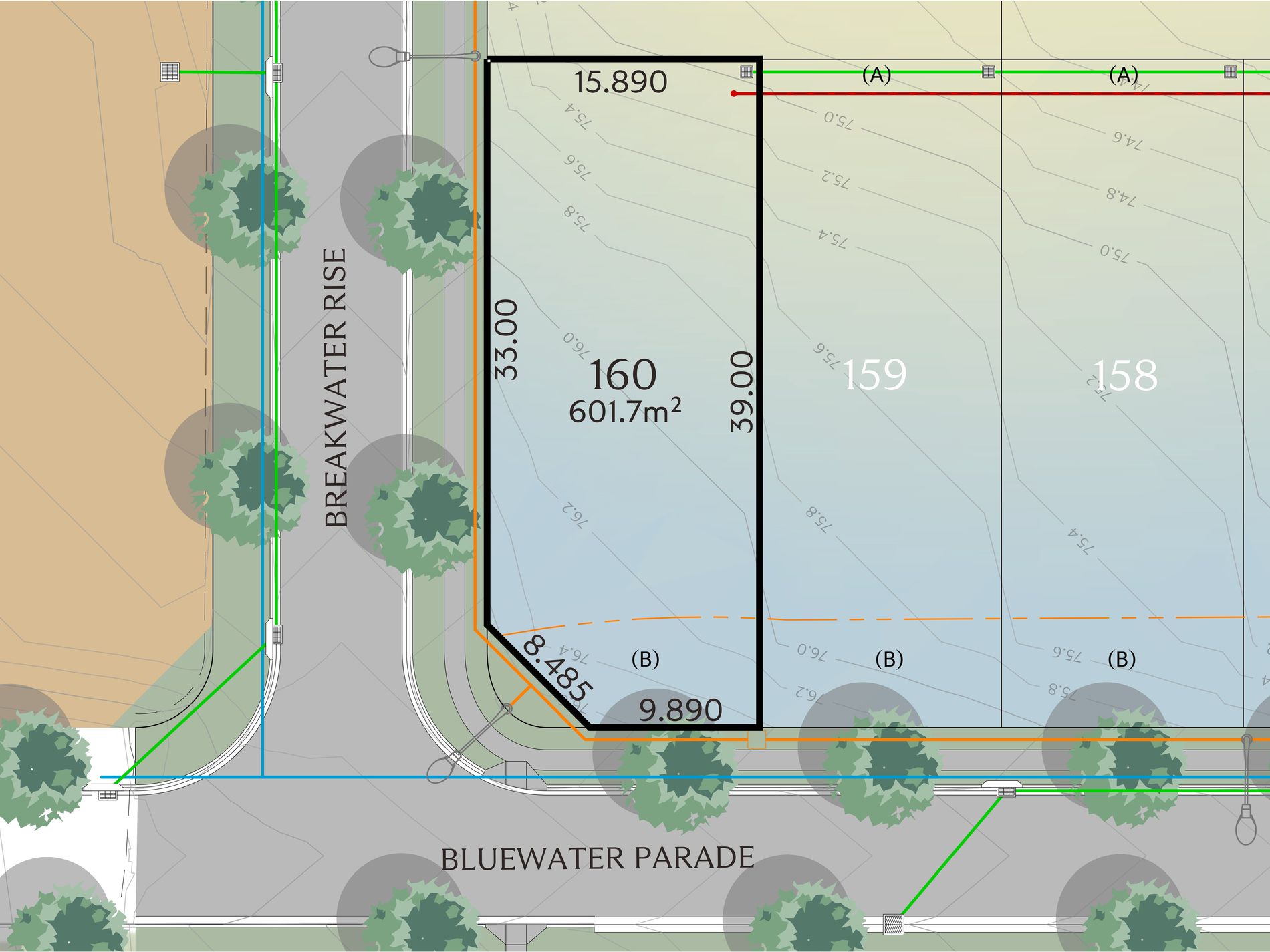 Lot 160, Breakwater Rise, Pinny Beach