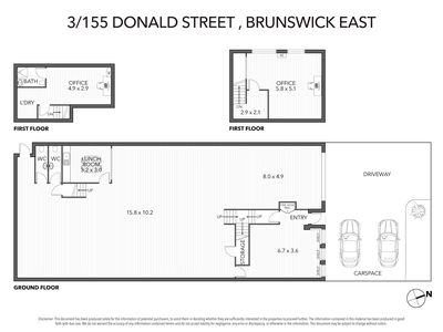 3 / 155 DONALD STREET, Brunswick East