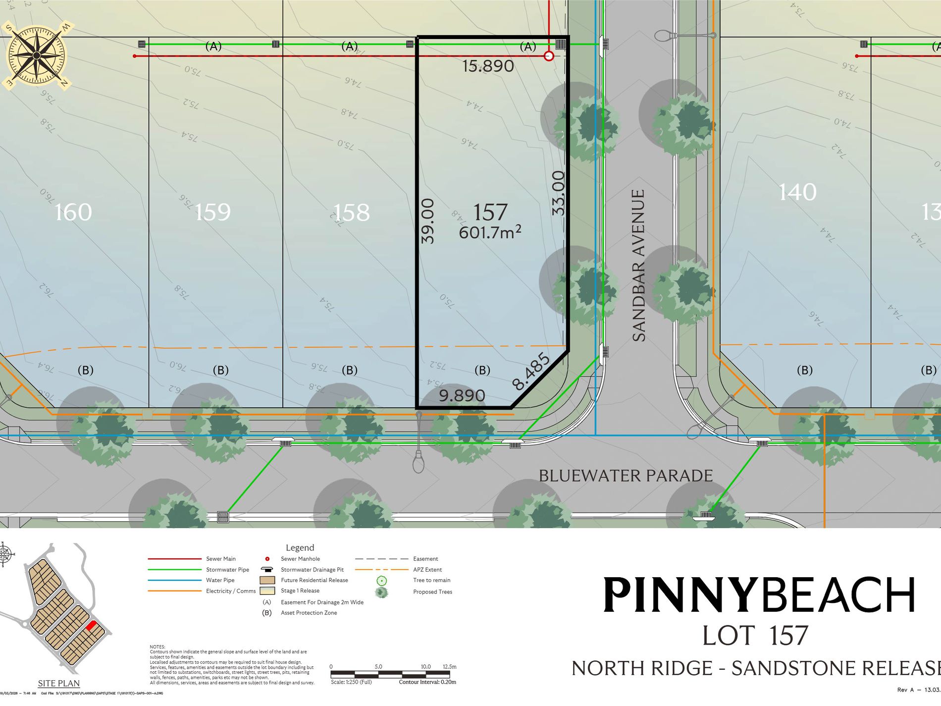 Lot 157, Sandbar Avenue, Pinny Beach