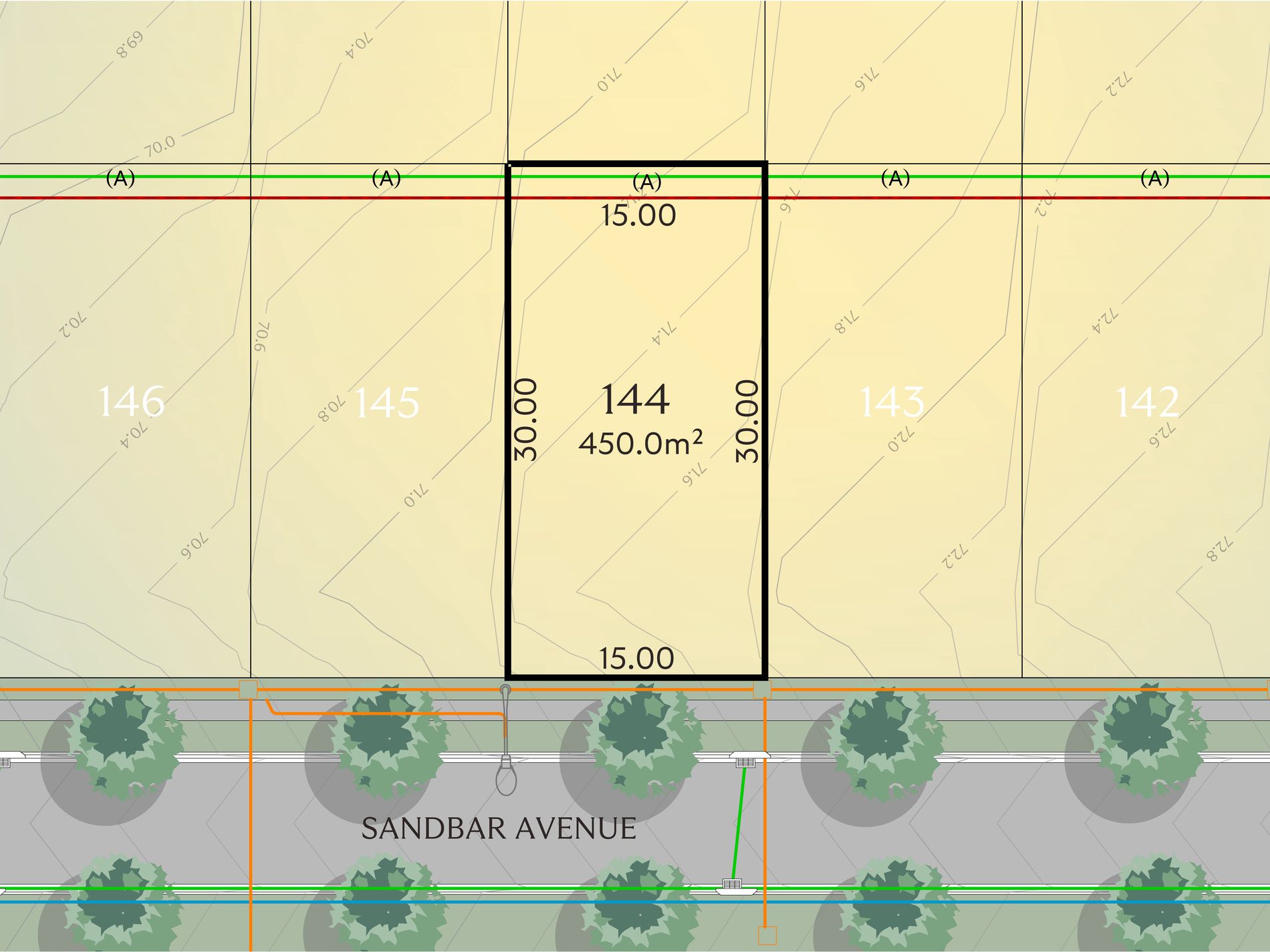 Lot 144, Sandbar Avenue, Pinny Beach