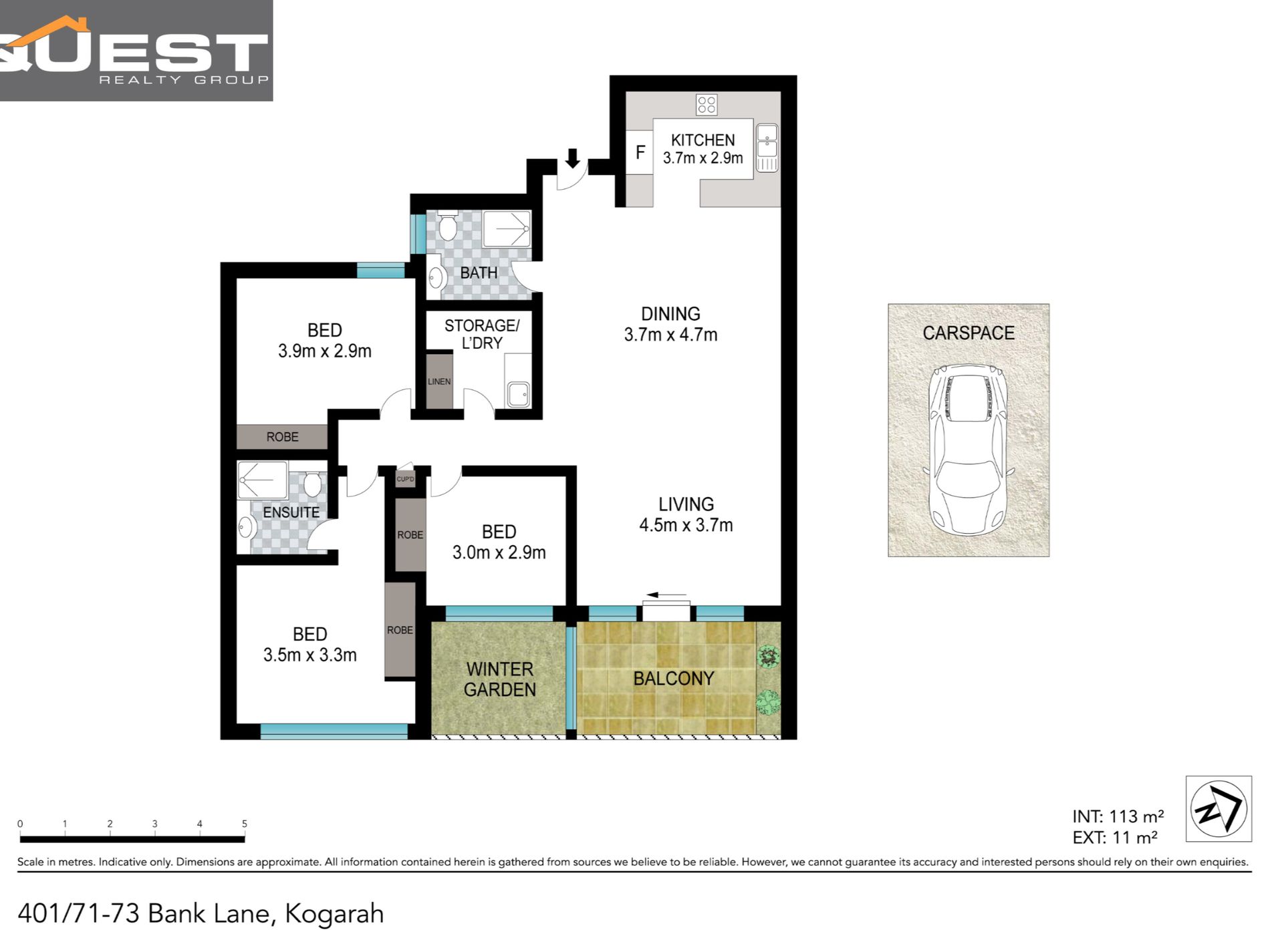 401 / 71-73 Bank Lane, Kogarah