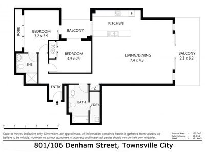 801 / 106 Denham Street, Townsville City