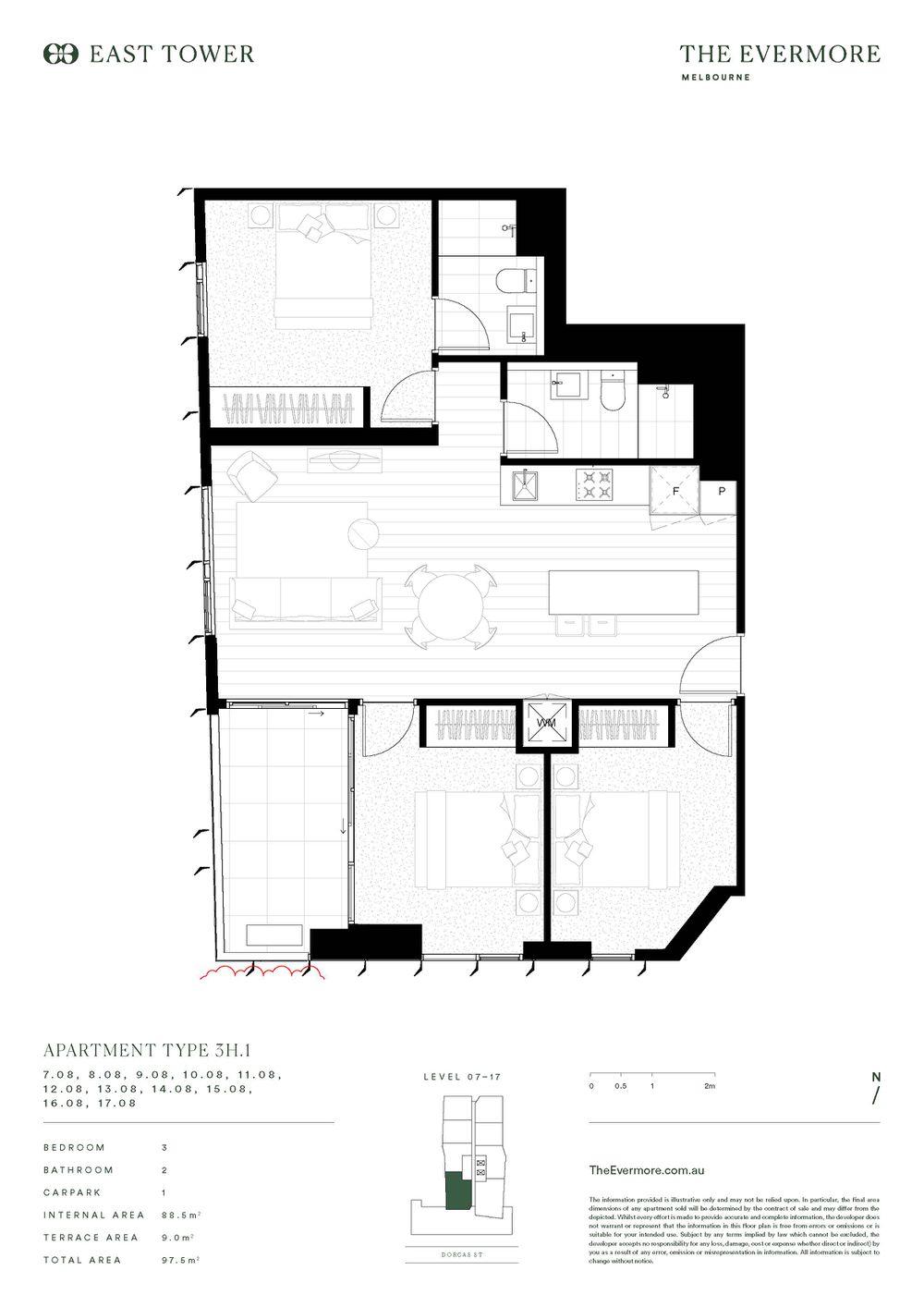 808B / 58 Dorcas Street, Southbank