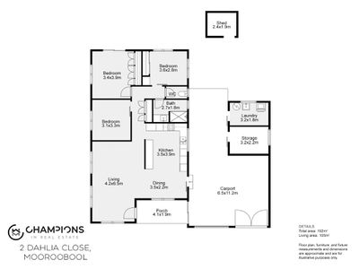 2 Dahlia Close, Mooroobool