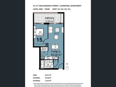 15 / 15-17 Castlereagh Street, Liverpool