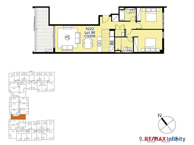c5208 / 16 Constitution Road, Ryde Floor Plan