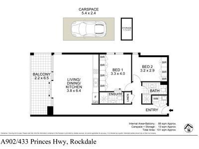 A902 / 433 Princes Highway, Rockdale