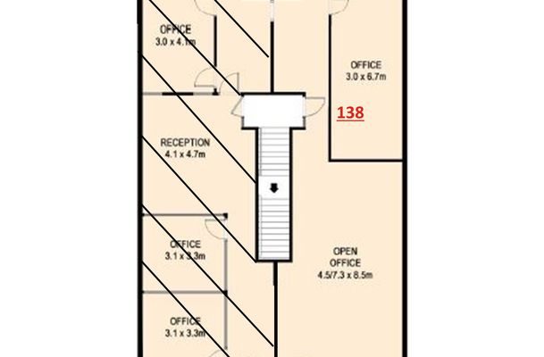 First Floor / 138 Beaumont Street, Hamilton