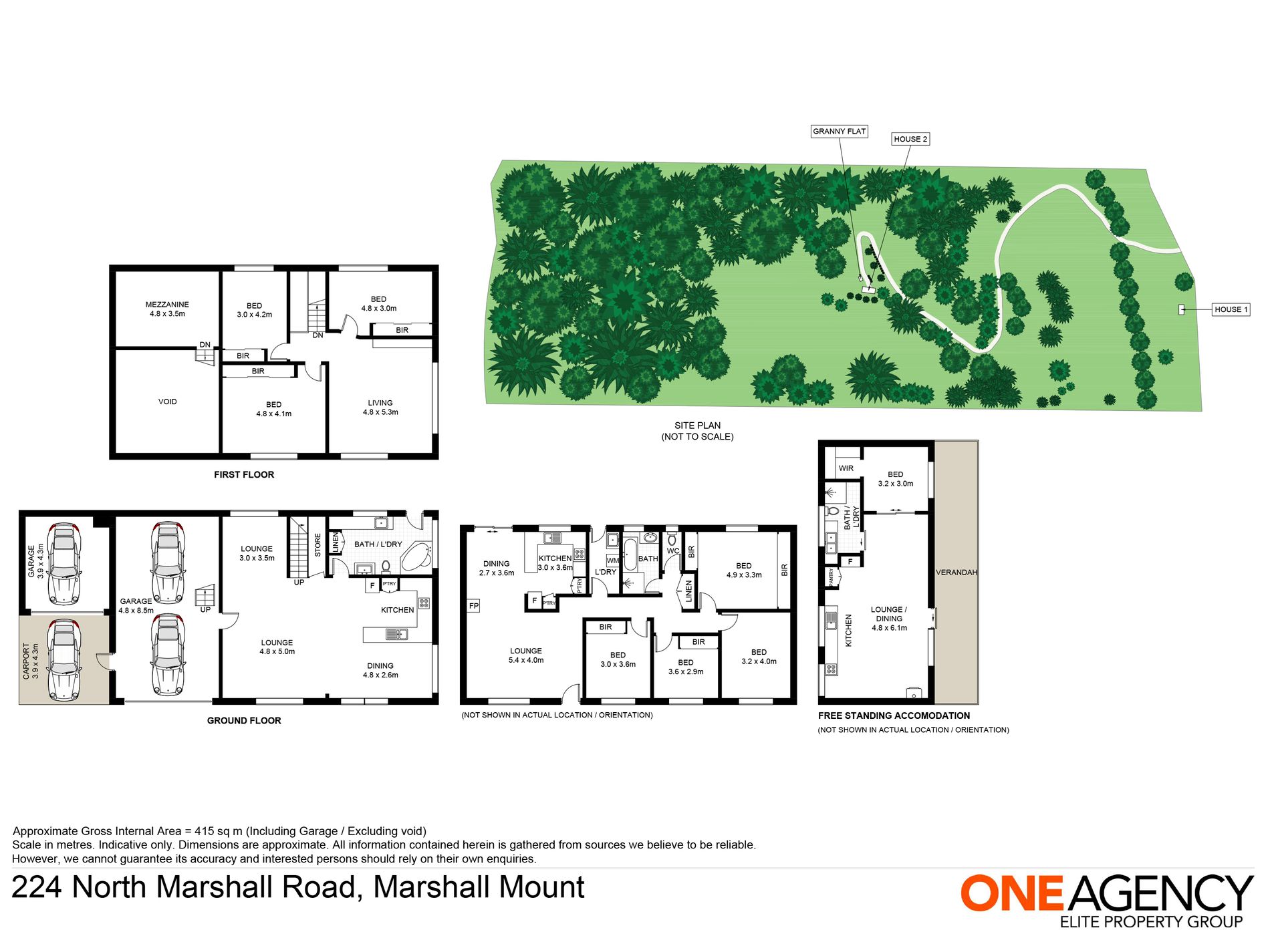 224 North Marshall Mount Road, Marshall Mount