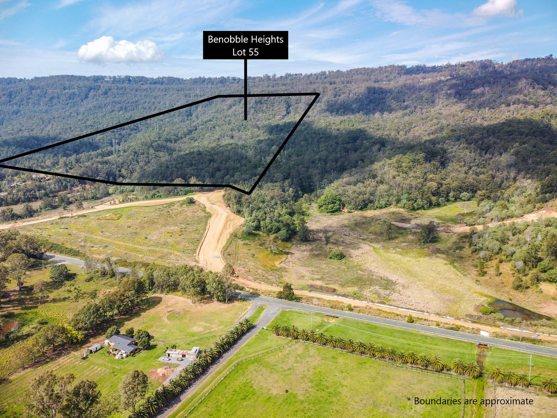Lot 55, 2558 BeaudesertNerang Road, Benobble farr real estate