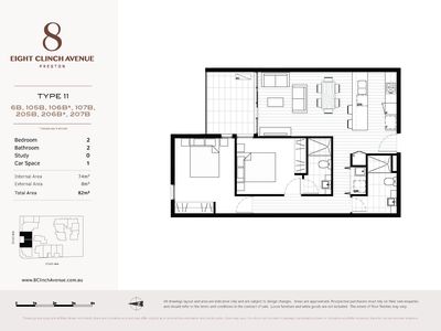 107B / 8 Clinch Avenue, Preston