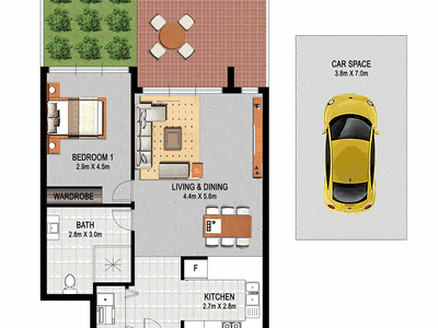 2 / 45 Bonar Street, Arncliffe
