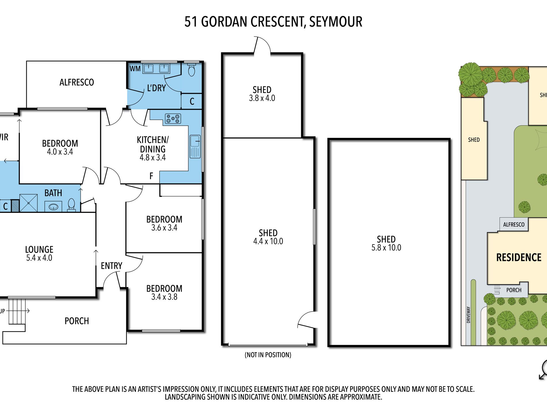 51 Gordon Crescent, Seymour