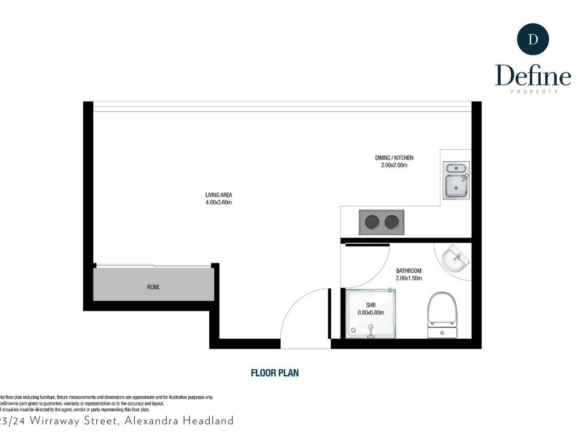 23 / 24 Wirraway Street, Alexandra Headland Floor Plan