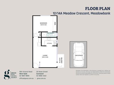 12 / 14A Meadow Crescent, Meadowbank