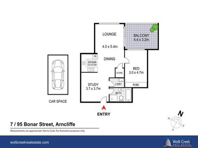 7 / 95 Bonar St, Wolli Creek